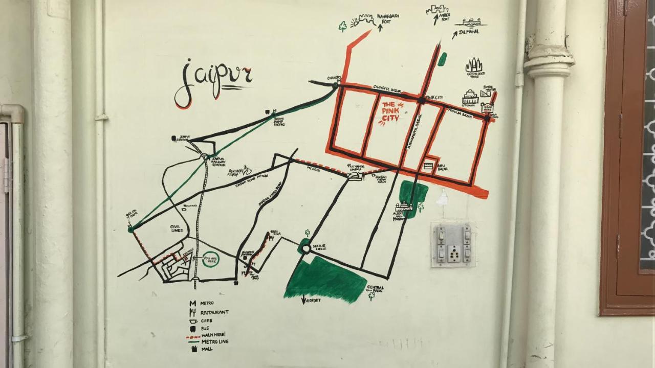 Doodle Rack Hostel Τζαϊπούρ Εξωτερικό φωτογραφία